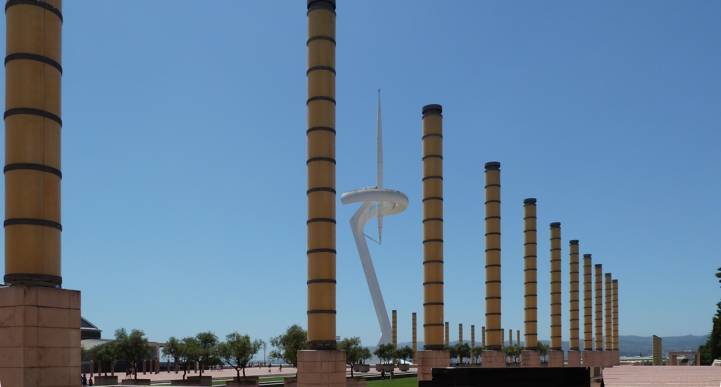 Olympisch dorp in Barcelona (foto: Jozef Van Giel)