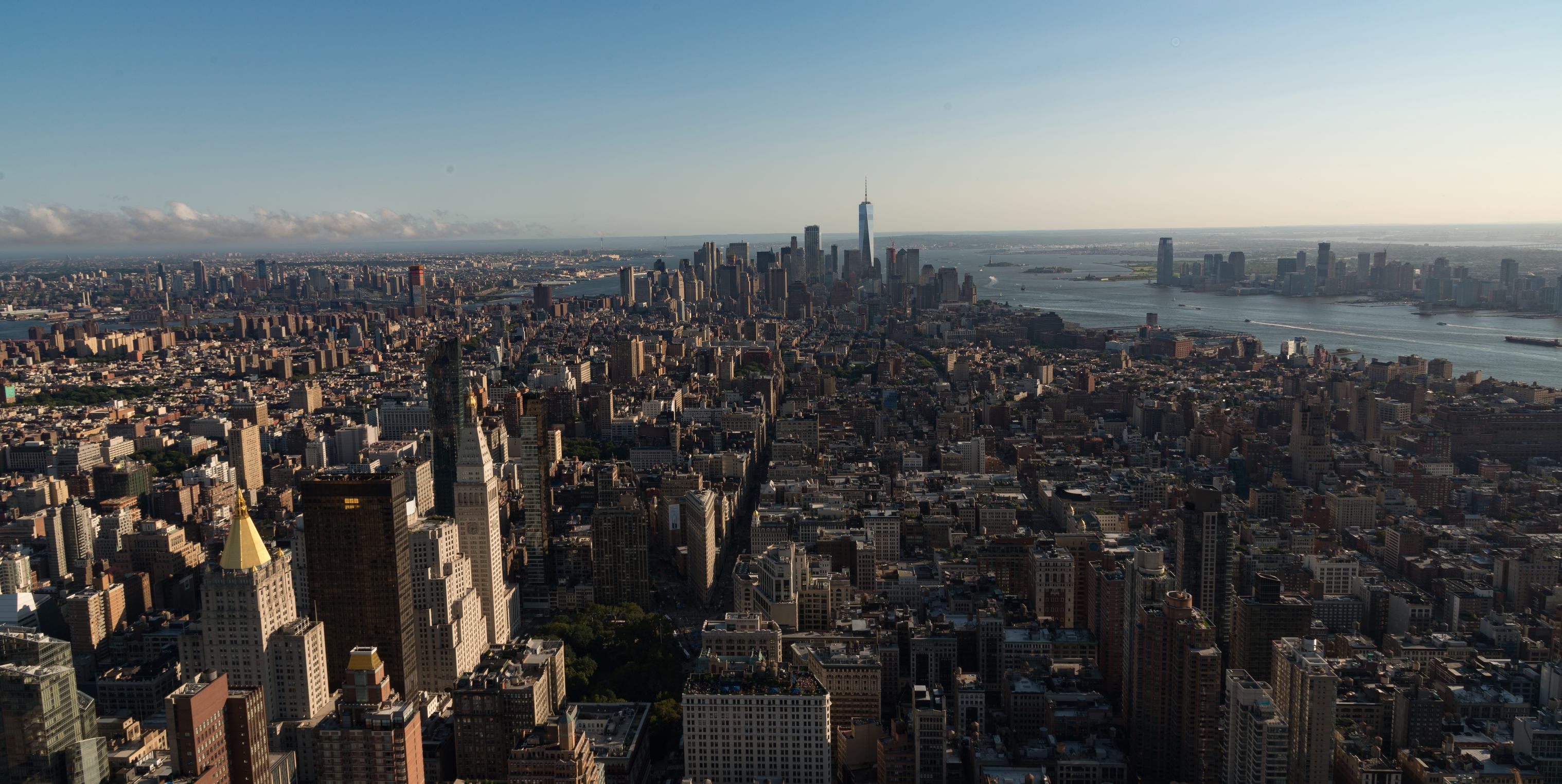 Manhattan vanuit het Empire State Building (foto: Jozef Van Giel)