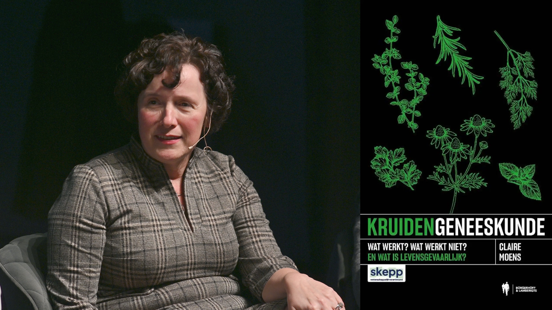 Claire Moens in Tabloo over kruidengeneeskunde.