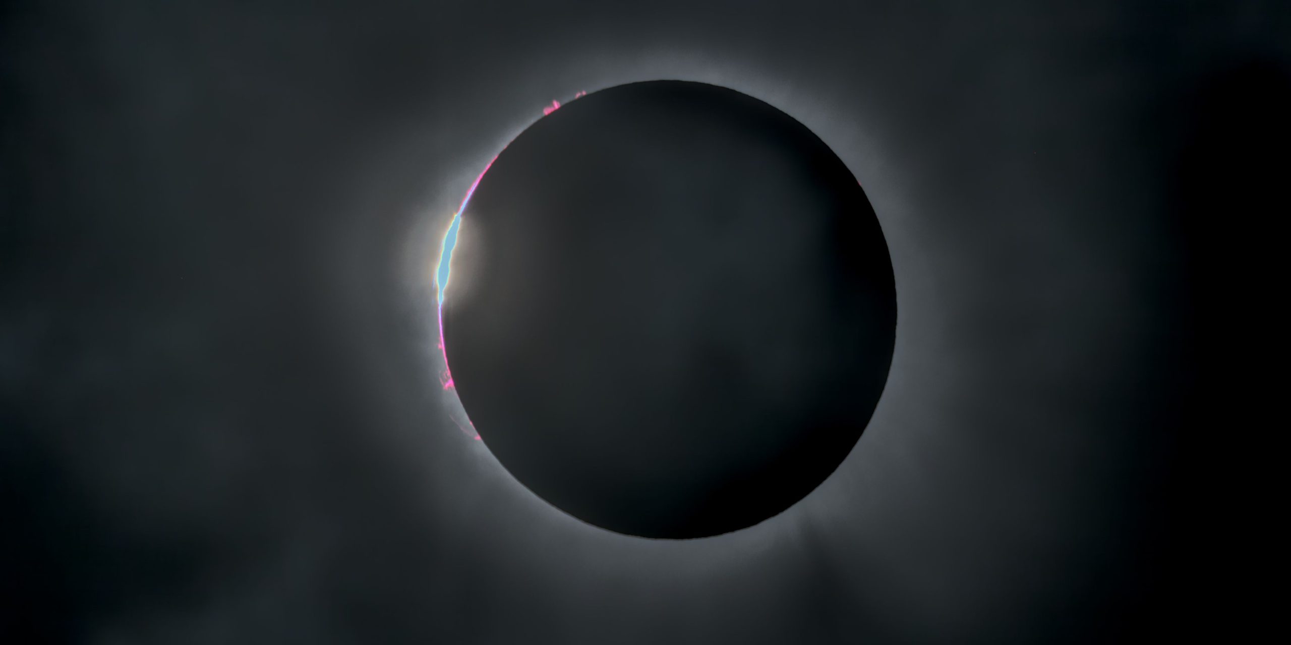 Eclips in Kaufman Texas op 13/04/2024 (Foto: J. Van Giel)